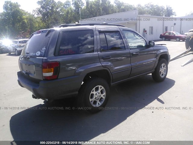 1J4GW48S54C232604 - 2004 JEEP GRAND CHEROKEE LAREDO/COLUMBIA/FREEDOM 灰色 照片 4