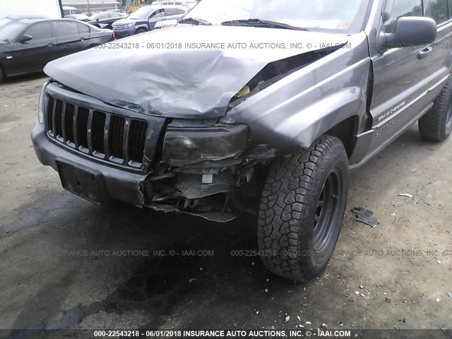 1J4GW48S54C232604 - 2004 JEEP GRAND CHEROKEE LAREDO/COLUMBIA/FREEDOM 灰色 照片 6