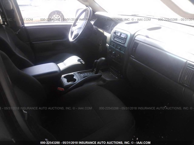 1J4GW48S54C169357 - 2004 JEEP GRAND CHEROKEE LAREDO/COLUMBIA/FREEDOM 黑色 照片 5