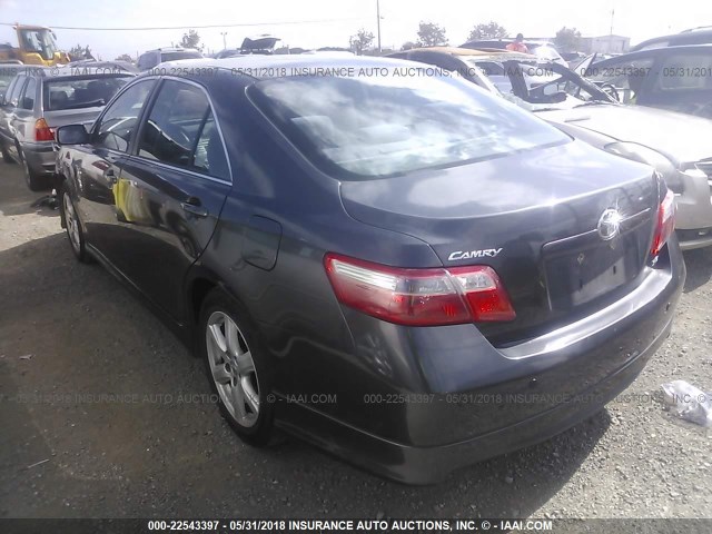 4T1BE46K89U386422 - 2009 TOYOTA CAMRY SE/LE/XLE 灰色 照片 3