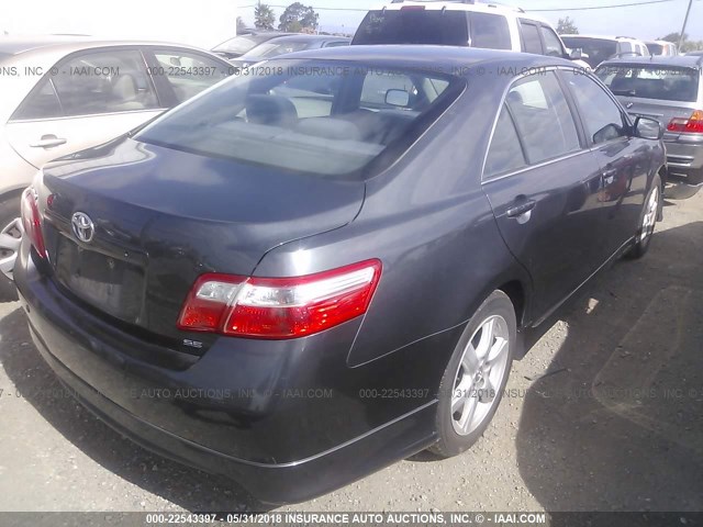 4T1BE46K89U386422 - 2009 TOYOTA CAMRY SE/LE/XLE 灰色 照片 4