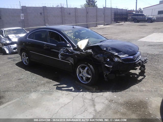 1G8ZS57N47F223451 - 2007 SATURN AURA XE BLACK photo 1