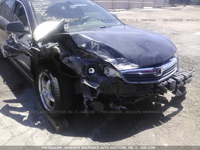 1G8ZS57N47F223451 - 2007 SATURN AURA XE BLACK photo 6