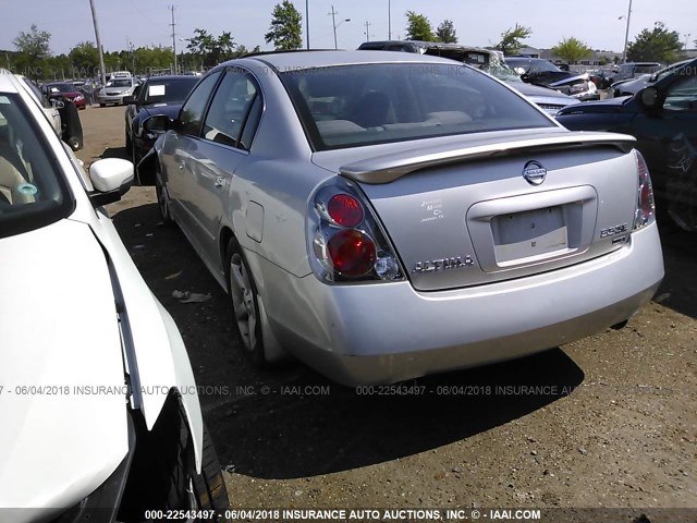 1N4BL11D96N432482 - 2006 NISSAN ALTIMA SE/SL/SE-R SILVER photo 3