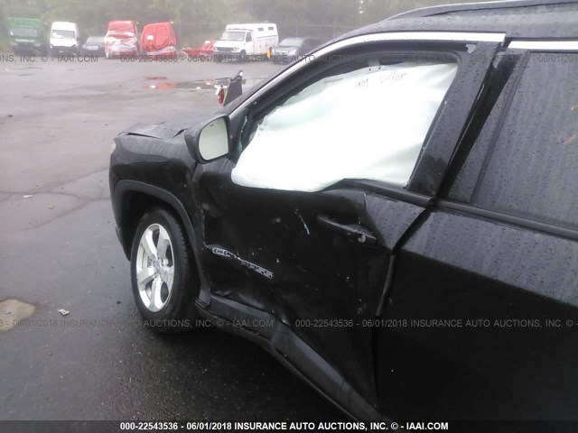 3C4NJDBB0JT177385 - 2018 JEEP COMPASS LATITUDE 黑色 照片 6