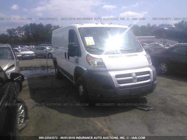 3C6TRVAG6EE108575 - 2014 RAM PROMASTER 1500 1500 STANDARD WHITE photo 1