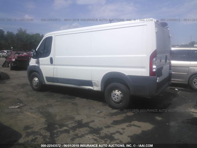 3C6TRVAG6EE108575 - 2014 RAM PROMASTER 1500 1500 STANDARD WHITE photo 3
