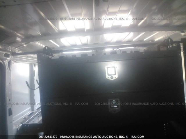 3C6TRVAG6EE108575 - 2014 RAM PROMASTER 1500 1500 STANDARD WHITE photo 8