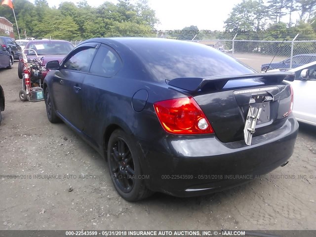 JTKDE177X60099035 - 2006 TOYOTA SCION TC 黑色 照片 3