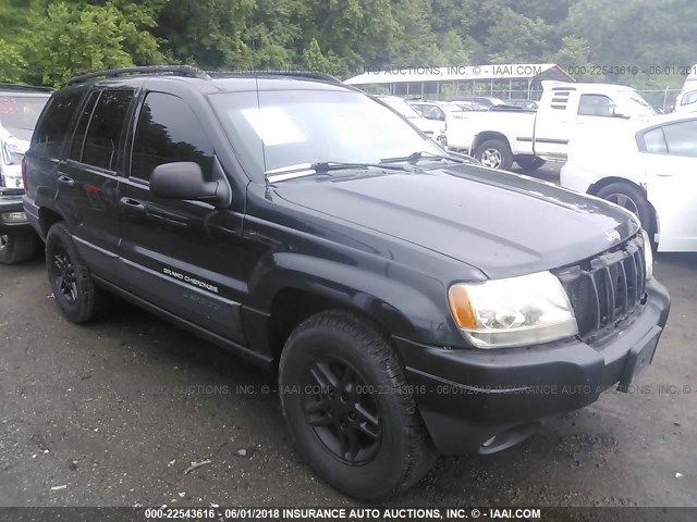 1J4GW48N54C351831 - 2004 JEEP GRAND CHEROKEE LAREDO/COLUMBIA/FREEDOM 黑色 照片 1
