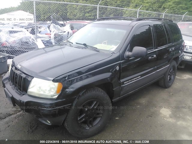 1J4GW48N54C351831 - 2004 JEEP GRAND CHEROKEE LAREDO/COLUMBIA/FREEDOM 黑色 照片 2