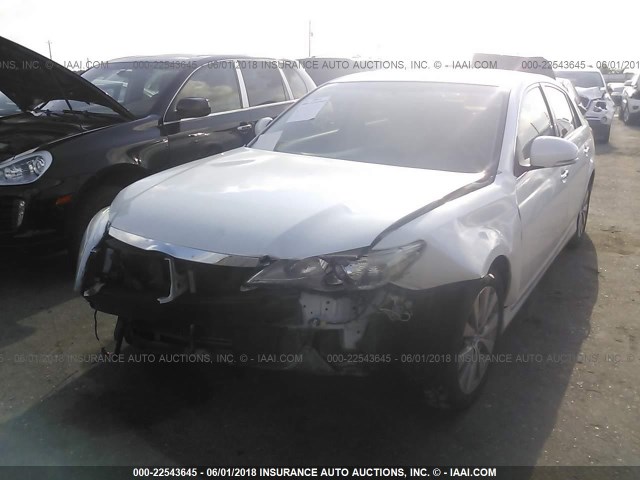 4T1BK3DB4BU371041 - 2011 TOYOTA AVALON LIMITED WHITE photo 6