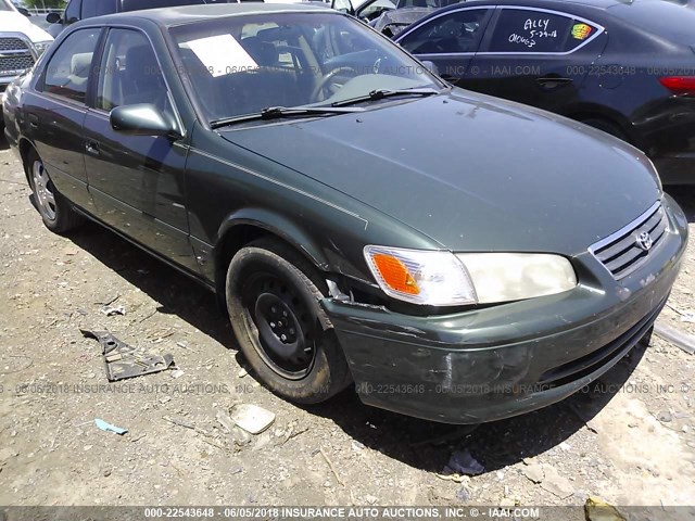 4T1BG22K61U072664 - 2001 TOYOTA CAMRY CE/LE/XLE GREEN photo 6