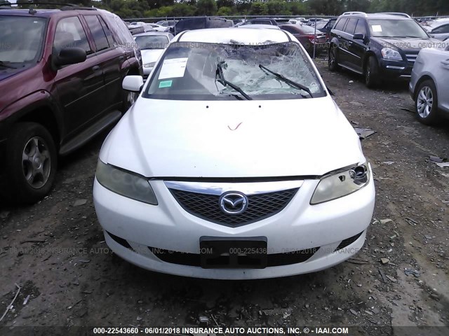1YVFP80C135M43757 - 2003 MAZDA 6 I თეთრი ფოტო 6