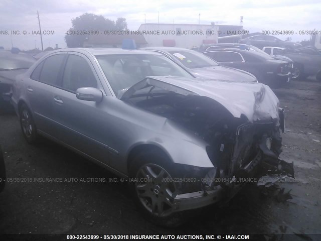 WDBUF56J16A808517 - 2006 MERCEDES-BENZ E 350 SILVER photo 1