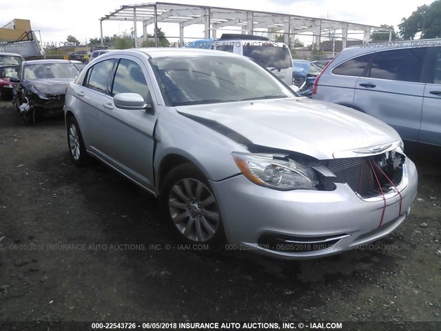 1C3CCBBB1CN298763 - 2012 CHRYSLER 200 TOURING SILVER photo 1