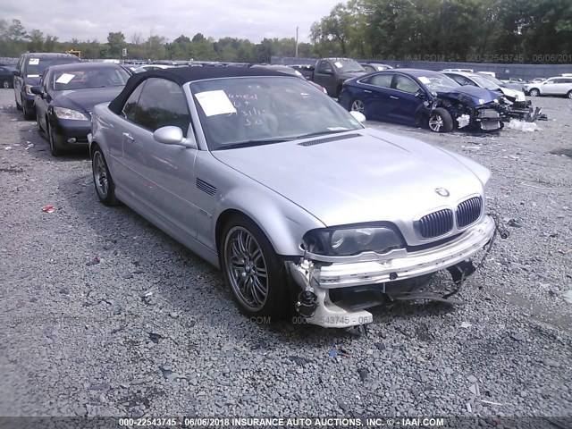 WBSBR93401EX21000 - 2001 BMW M3 CI SILVER photo 1