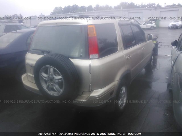 JHLRD1878YS011236 - 2000 HONDA CR-V SE/EX GOLD photo 4