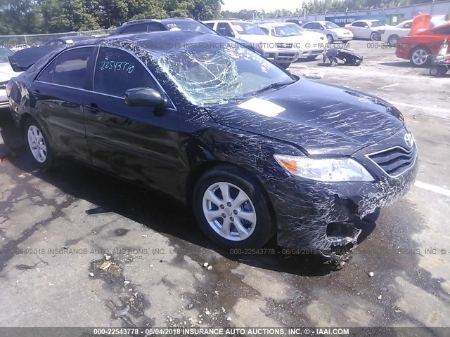 4T1BF3EK4BU157234 - 2011 TOYOTA CAMRY SE/LE/XLE BLACK photo 1