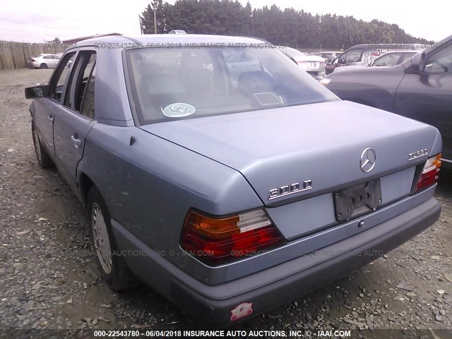 WDBEB33D8HA401512 - 1987 MERCEDES-BENZ 300 DT Light Blue photo 3