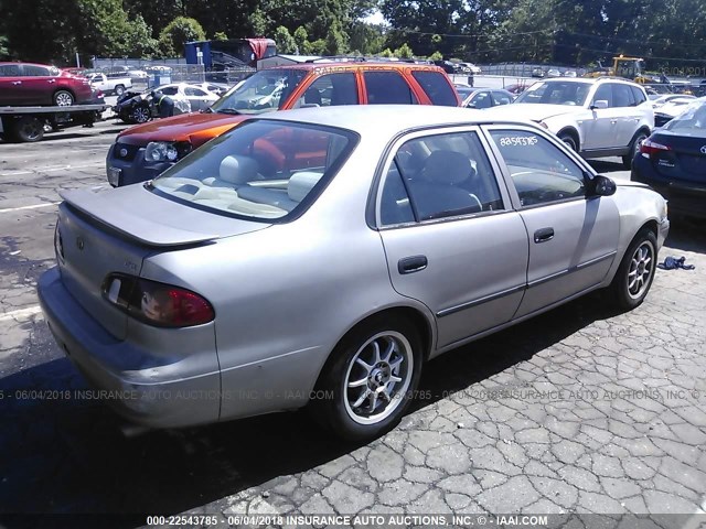 2T1BR12E5XC136248 - 1999 TOYOTA COROLLA VE/CE/LE 金色 照片 4
