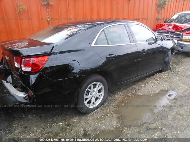 1G11A5SA9DU146165 - 2013 CHEVROLET MALIBU LS BLACK photo 4
