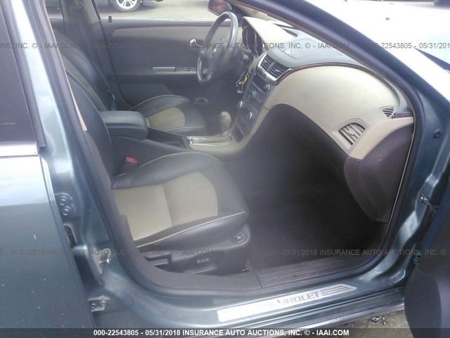 1G1ZK577894179811 - 2009 CHEVROLET MALIBU LTZ 绿色 照片 5