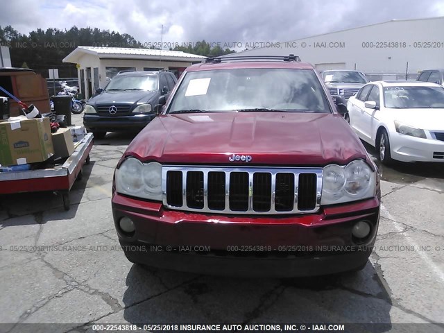 1J4GR48K26C155099 - 2006 JEEP GRAND CHEROKEE LAREDO/COLUMBIA/FREEDOM 红色 照片 6