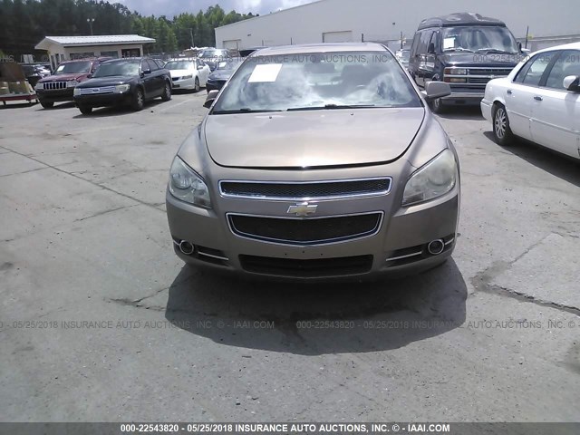 1G1ZK57768F243184 - 2008 CHEVROLET MALIBU LTZ TAN photo 6