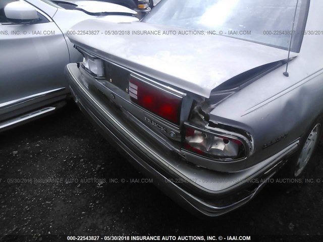 1G4HP52L4SH479607 - 1995 BUICK LESABRE CUSTOM SILVER photo 6