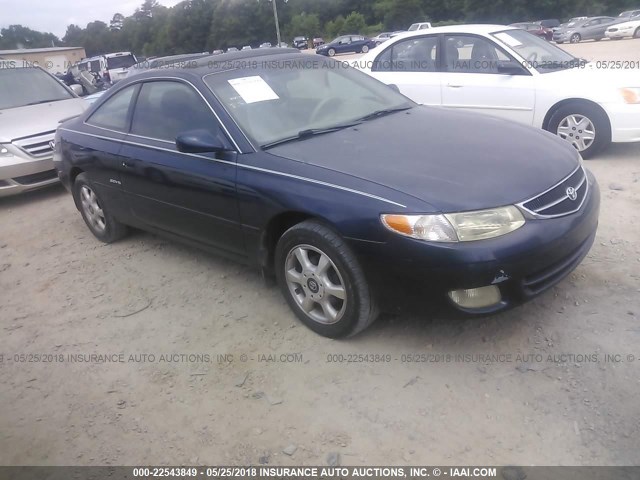 2T1CF22P11C465542 - 2001 TOYOTA CAMRY SOLARA SE/SLE BLACK photo 1