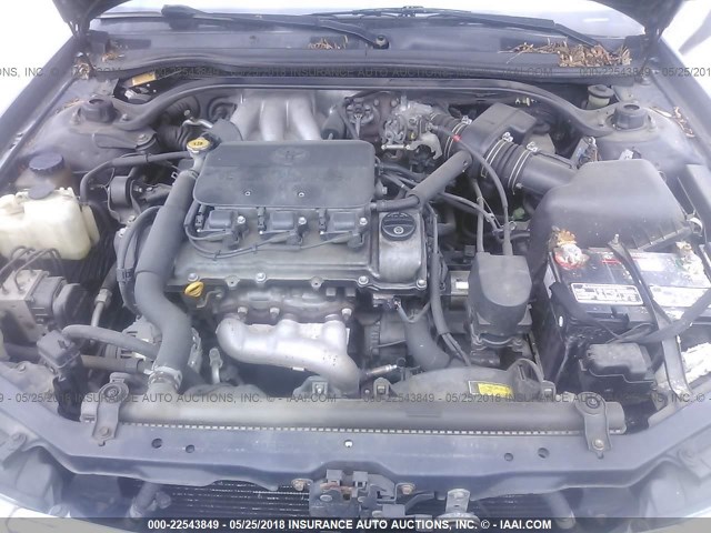 2T1CF22P11C465542 - 2001 TOYOTA CAMRY SOLARA SE/SLE შავი ფოტო 10