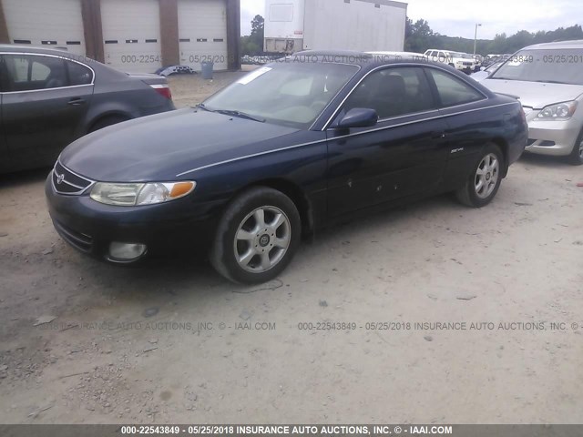 2T1CF22P11C465542 - 2001 TOYOTA CAMRY SOLARA SE/SLE შავი ფოტო 2