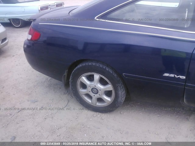 2T1CF22P11C465542 - 2001 TOYOTA CAMRY SOLARA SE/SLE შავი ფოტო 6