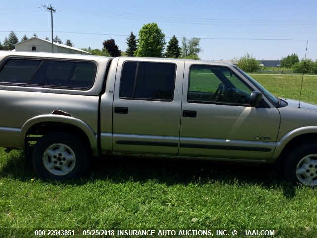 1GCDT13WX1K248194 - 2001 CHEVROLET S TRUCK S10 SILVER photo 6