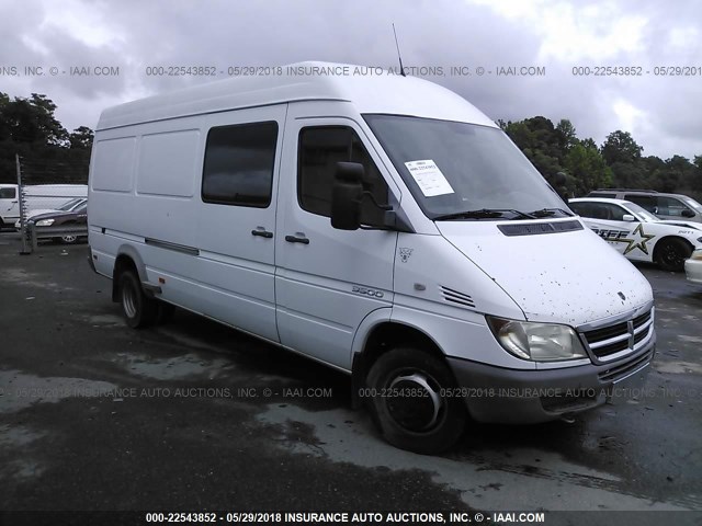 WD0PD544565922764 - 2006 DODGE SPRINTER 3500 WHITE photo 1