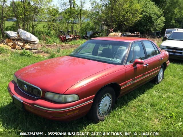 1G4HR52K0WH526137 - 1998 BUICK LESABRE LIMITED RED photo 2