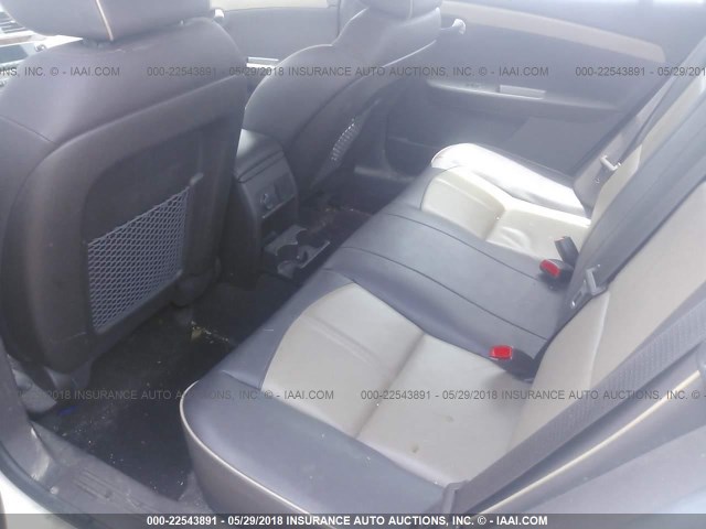 1G1ZE5EB7AF230285 - 2010 CHEVROLET MALIBU LTZ 白色 照片 8