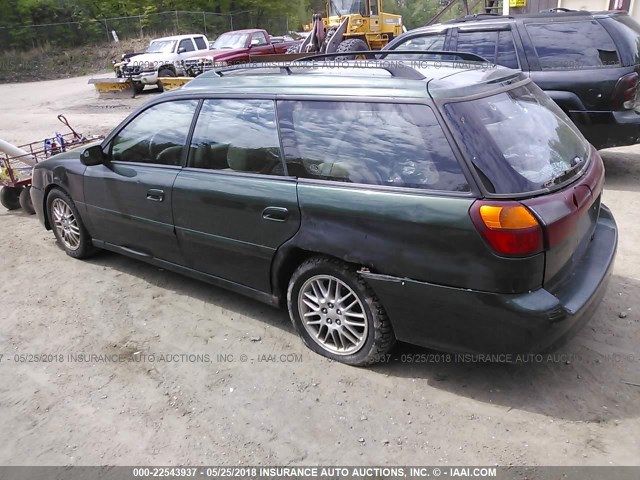 4S3BH635537303380 - 2003 SUBARU LEGACY L/L SPECIAL GREEN photo 3