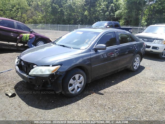 4T1BE46K08U750573 - 2008 TOYOTA CAMRY CE/LE/XLE/SE GRAY photo 2