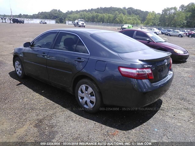 4T1BE46K08U750573 - 2008 TOYOTA CAMRY CE/LE/XLE/SE GRAY photo 3