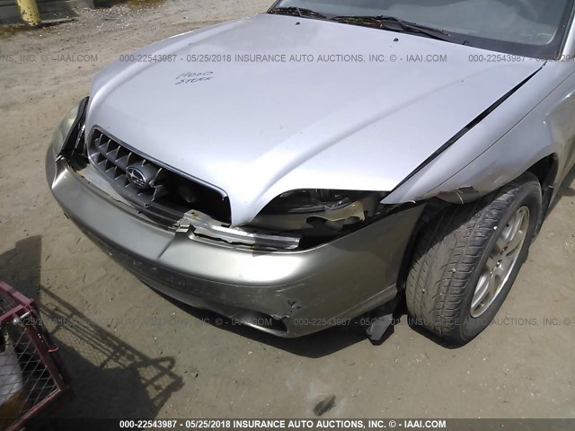4S3BH675037615584 - 2003 SUBARU LEGACY OUTBACK AWP 银色 照片 6