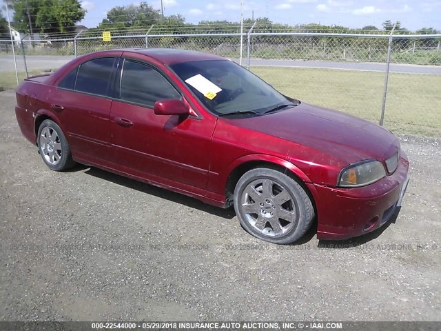 1LNHM87A74Y642934 - 2004 LINCOLN LS 栗色 照片 1