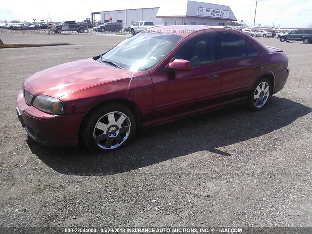 1LNHM87A74Y642934 - 2004 LINCOLN LS 栗色 照片 2