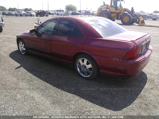 1LNHM87A74Y642934 - 2004 LINCOLN LS 栗色 照片 3