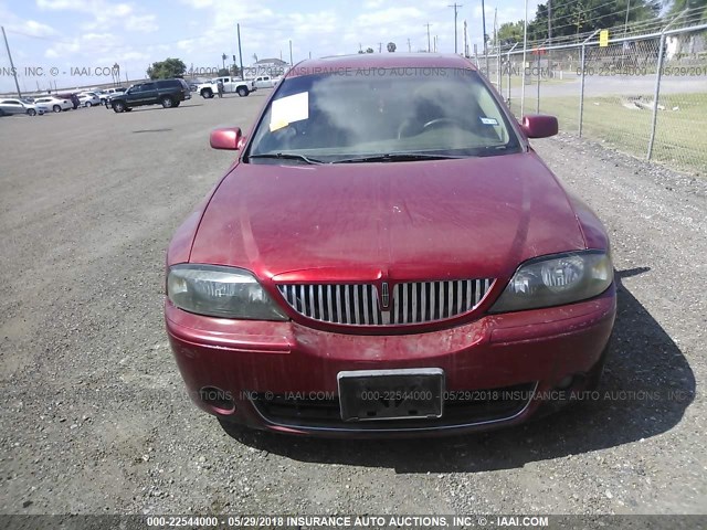 1LNHM87A74Y642934 - 2004 LINCOLN LS 栗色 照片 6