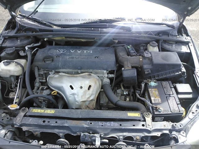 JTKDE177050012760 - 2005 TOYOTA SCION TC 黑色 照片 10