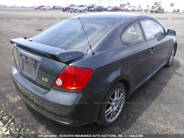 JTKDE177050012760 - 2005 TOYOTA SCION TC 黑色 照片 4