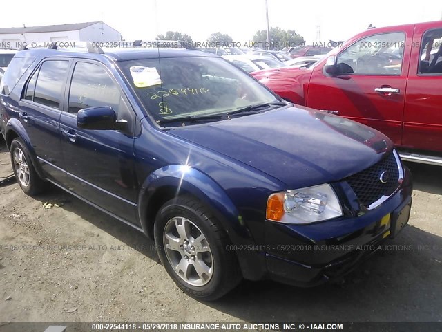 1FMZK03185GA74363 - 2005 FORD FREESTYLE LIMITED BLUE photo 1