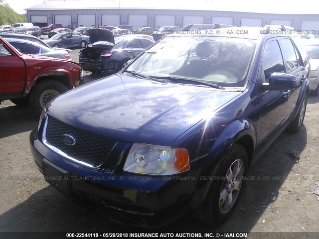 1FMZK03185GA74363 - 2005 FORD FREESTYLE LIMITED BLUE photo 6